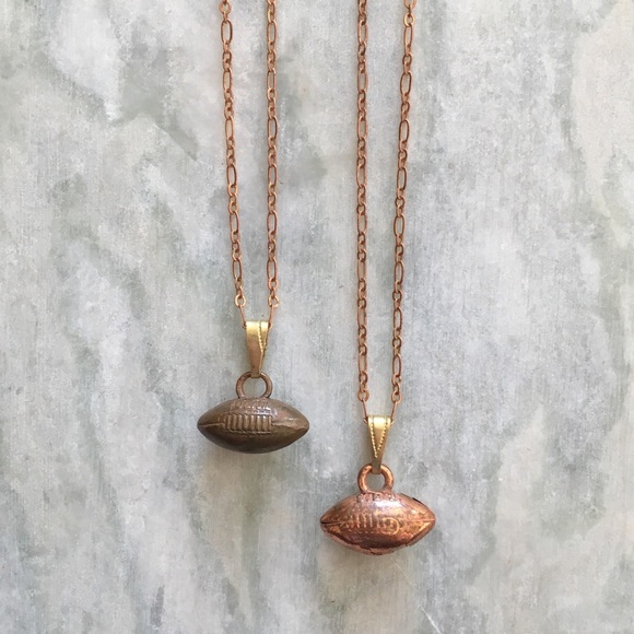 Vintage SMU Football Charm Necklace - Picture 2 of 8